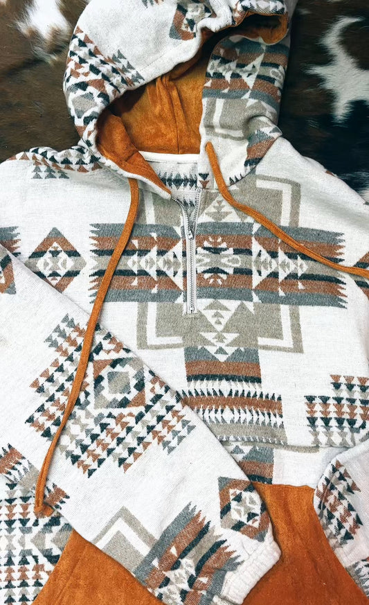 Aztec hoodie