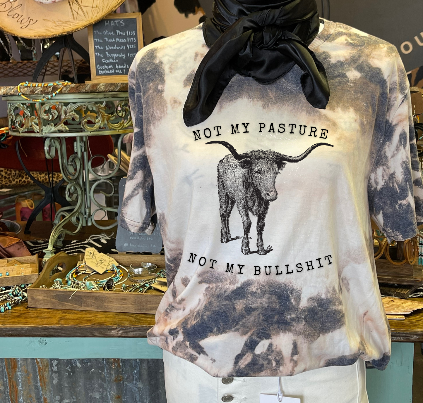 Not my pasture not my BS tee