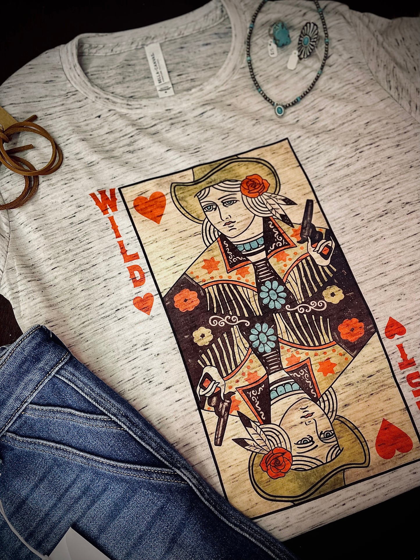 Wild West Card tee